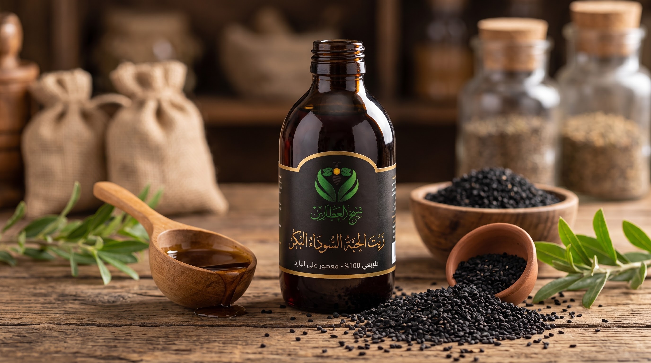 زيت الحبة السوداء البكر